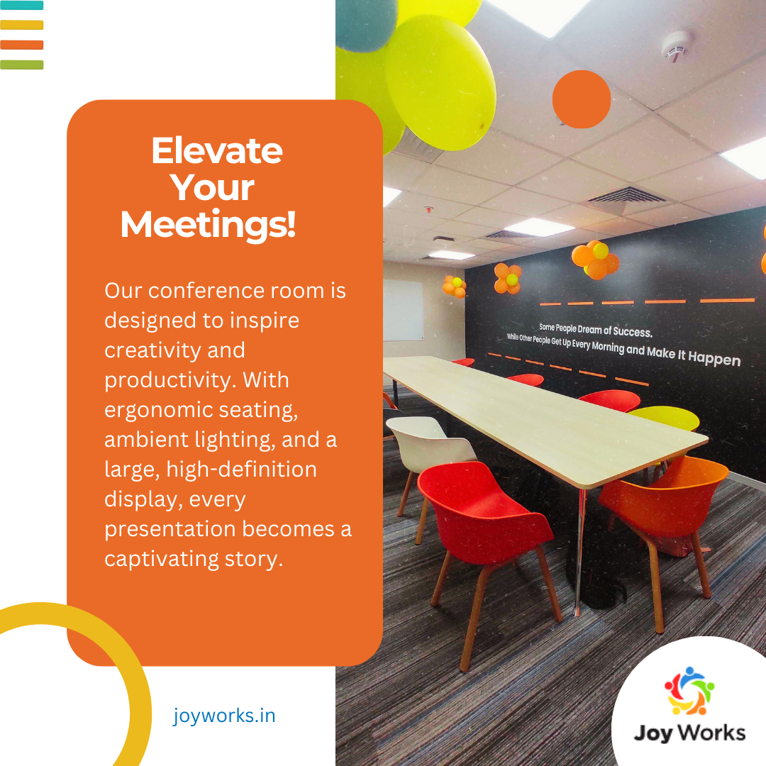 Elevate your meeting with our conference room